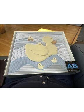 Amanda Blu PlushTops Fine Baby Scrapbook with Duck Design